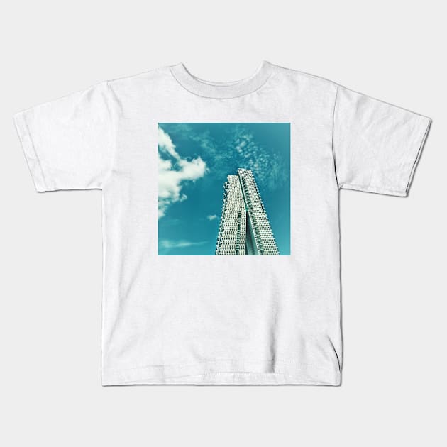 Altair Luxury Apartment Building Kids T-Shirt by YINZY